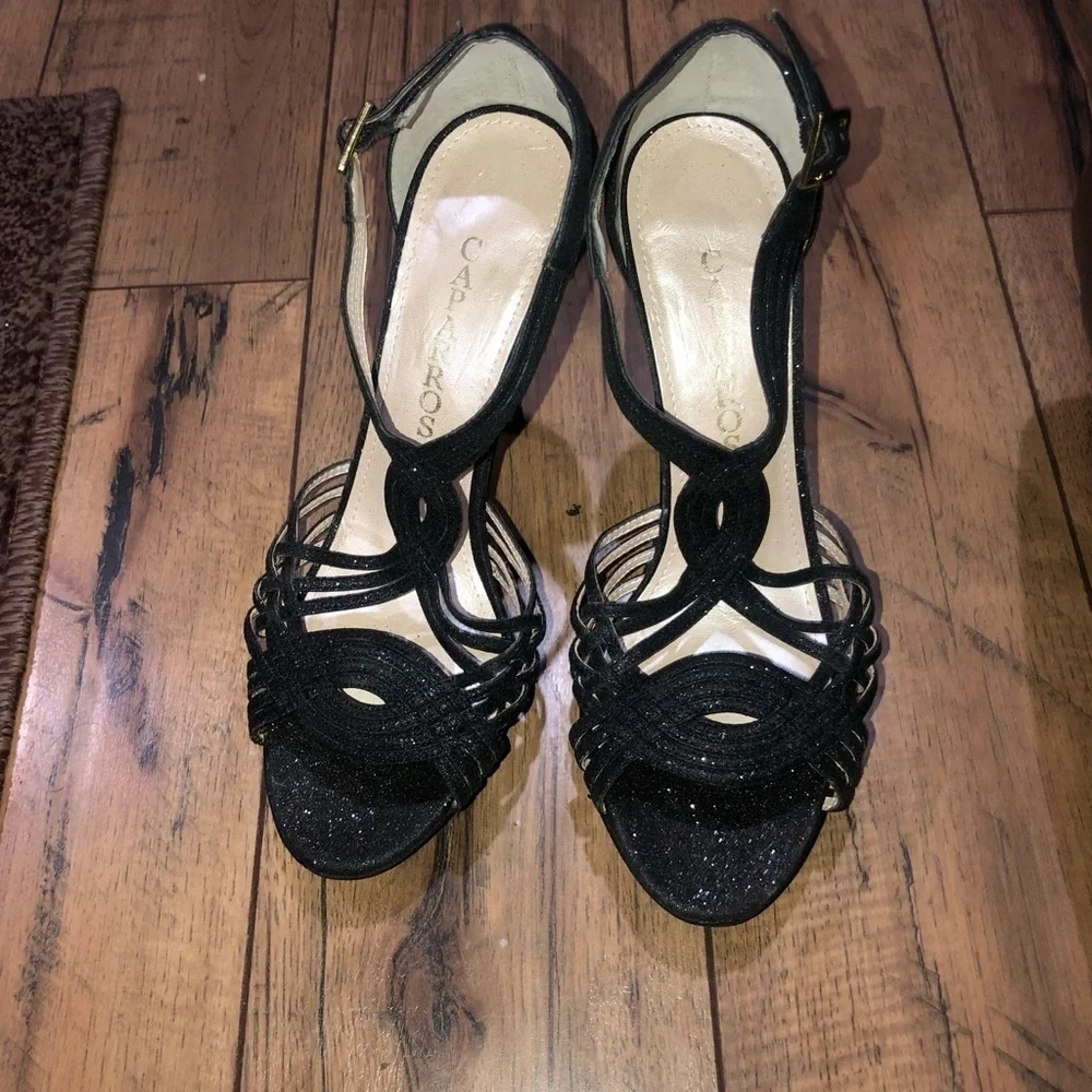 Caparros black shimmery
